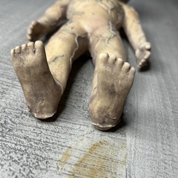 Latex Alien Extraterrestrial Figure Prop 13” Area 51 Halloween - Picture 7 of 9